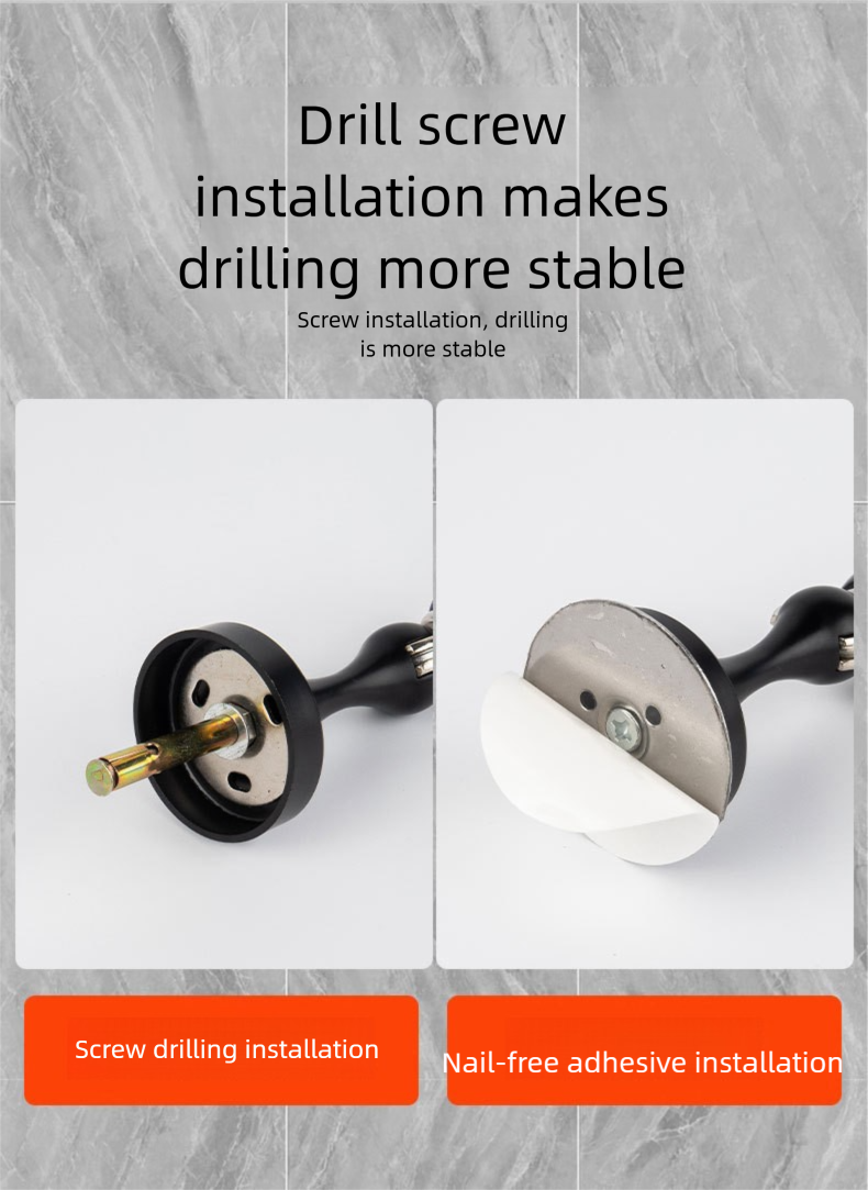 Magnetisk dørstopper i 304 rustfrit stål med kollisionsbeskyttelse_voghion.com