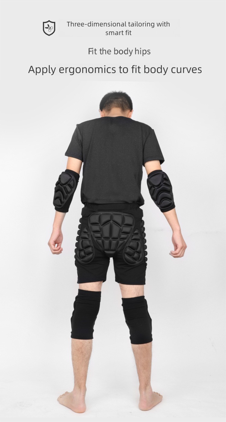 Protective Padded Shorts & Gear Set For Impact Resistance_voghion.com