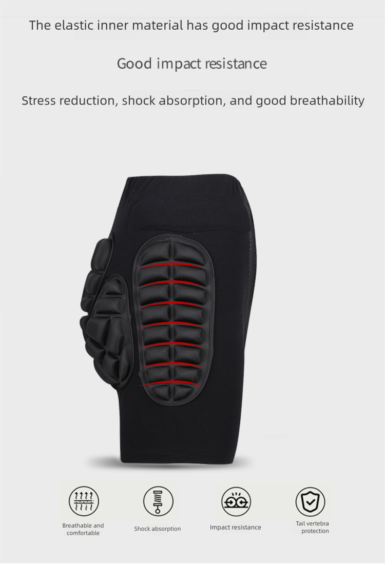 Protective Padded Shorts & Gear Set For Impact Resistance_voghion.com