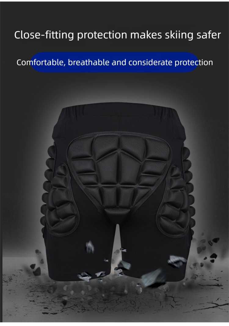 Protective Padded Shorts & Gear Set For Impact Resistance_voghion.com