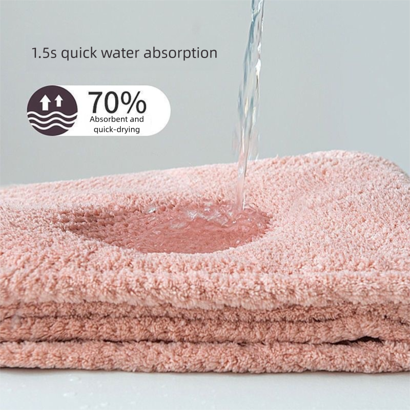 Cuffia per capelli in microfibra morbida per asciugatura rapida_voghion.com