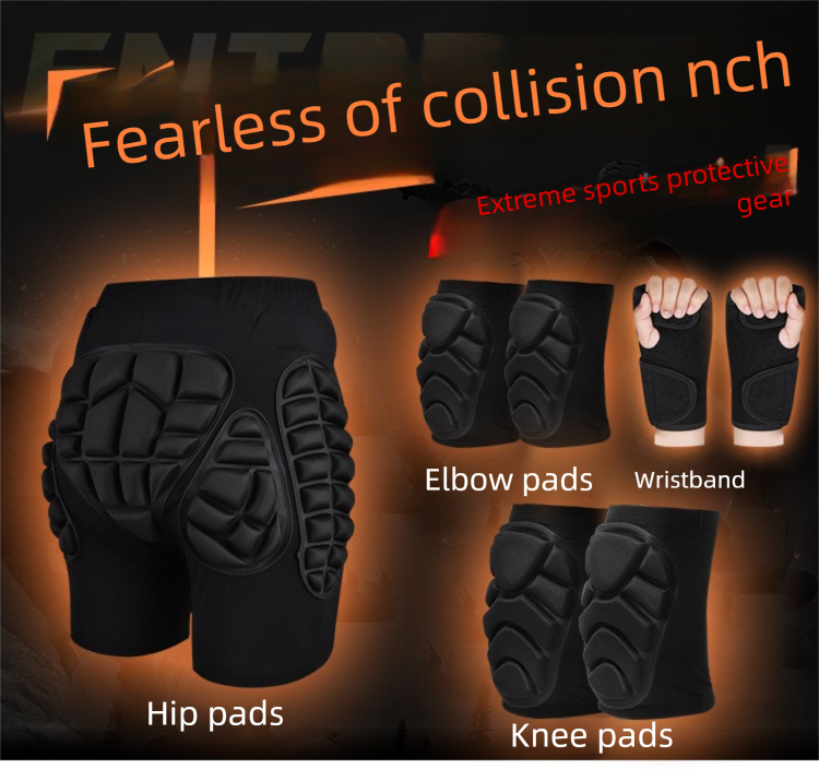 Protective Padded Shorts & Gear Set For Impact Resistance_voghion.com