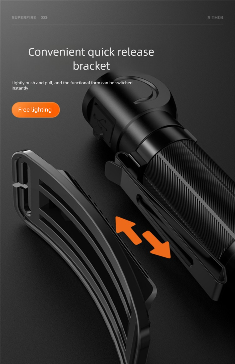 Strong Magnetic Outdoor Work Light Flashlight Multifunctional Emergency Portable Repair Light_voghion.com