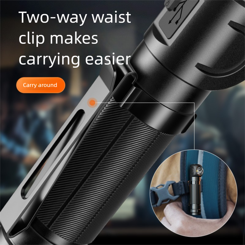 Strong Magnetic Outdoor Work Light Flashlight Multifunctional Emergency Portable Repair Light_voghion.com