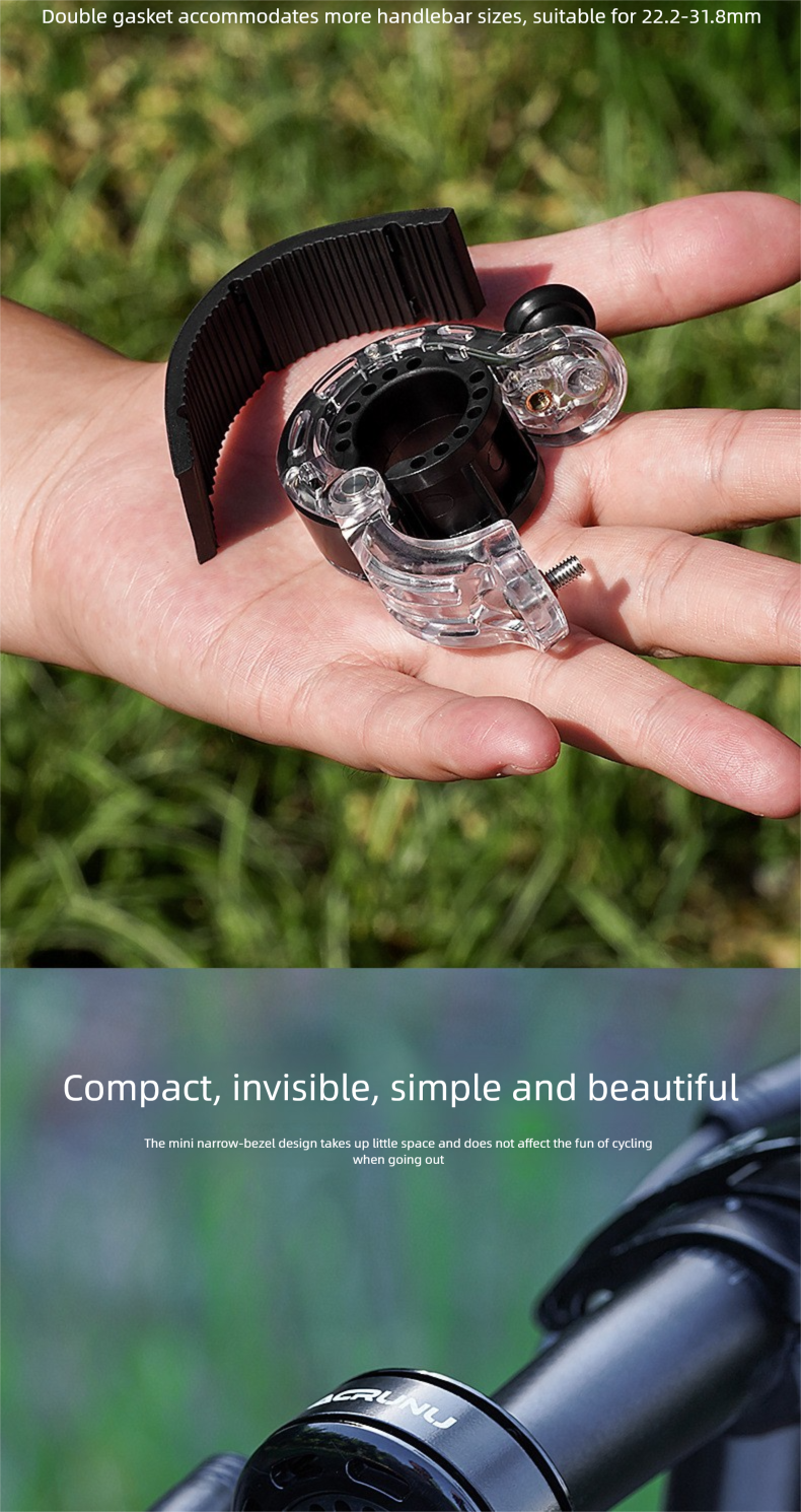 Sonnette de vélo en aluminium pour vtt vélo de route et enfant_voghion.com