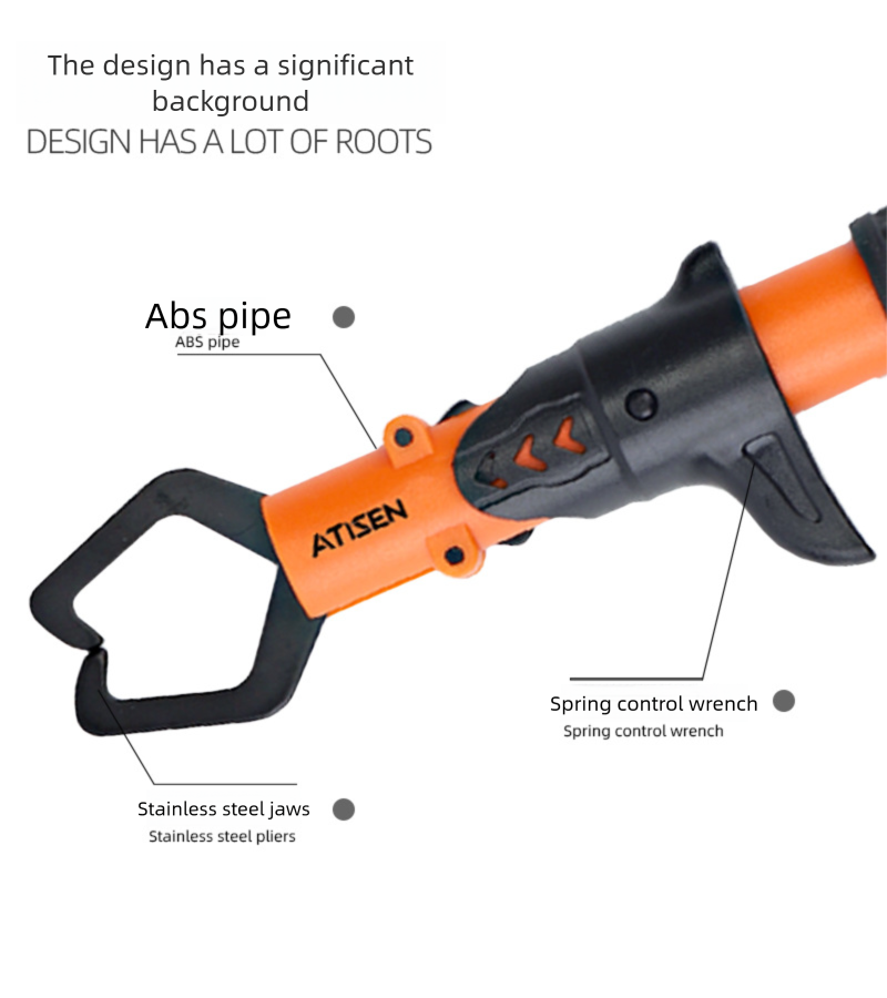 Kit d'outils de pêche 3 pièces avec pince et décrocheur_voghion.com