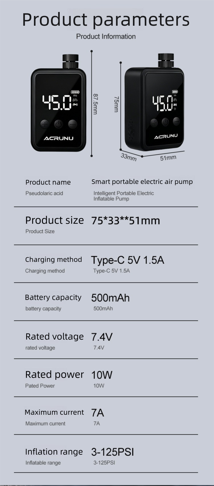 Bomba de bicicleta digital para btt e estrada alta pressão_voghion.com