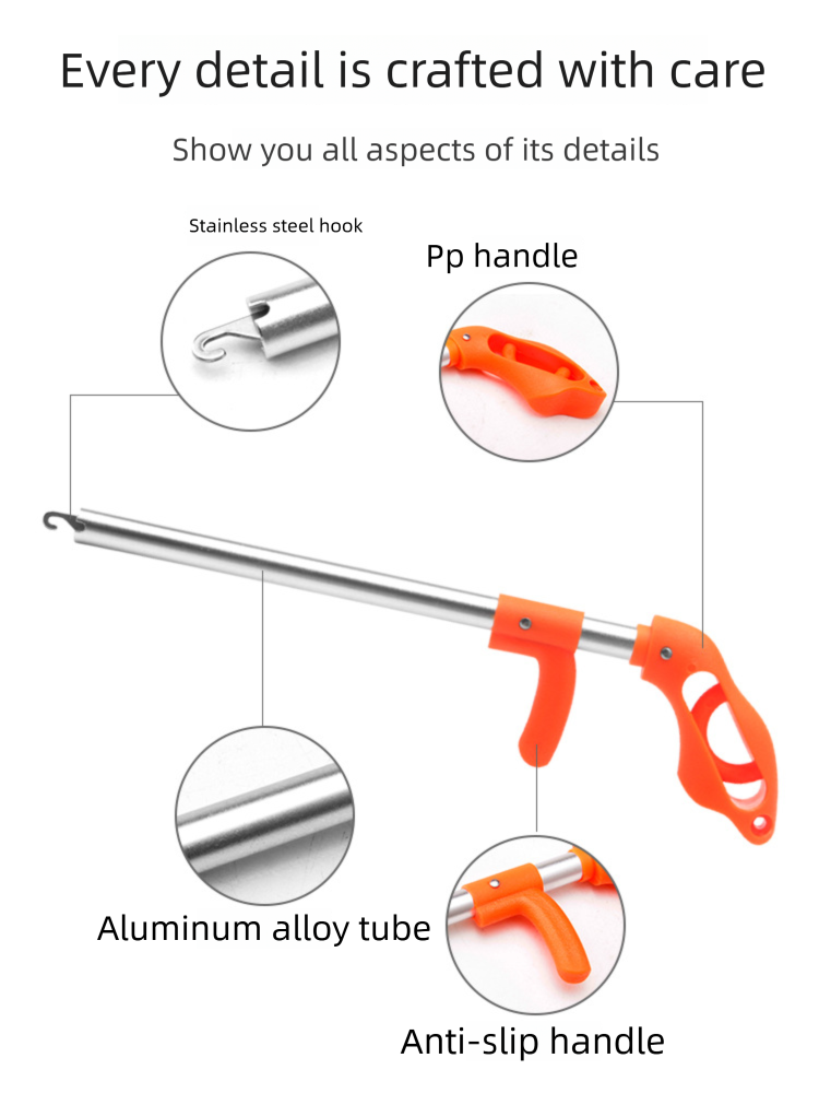Kit d'outils de pêche 3 pièces avec pince et décrocheur_voghion.com