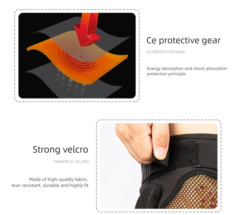 Ski Protective Gear Set - Hip, Knee & Elbow Pads For Men & Women, Impact-Resistant Pants For Skiing & Ice Skating_voghion.com