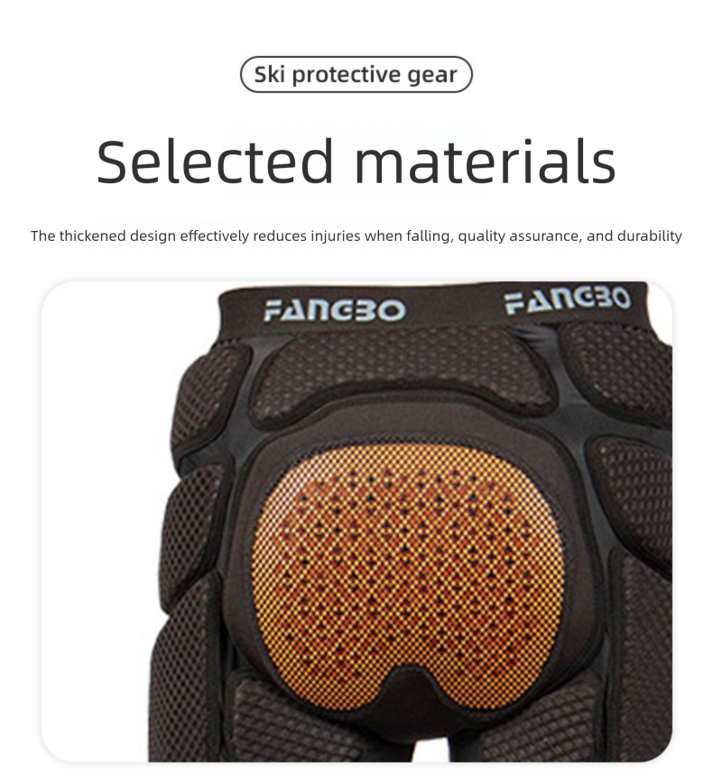 Ski Protective Gear Set - Hip, Knee & Elbow Pads For Men & Women, Impact-Resistant Pants For Skiing & Ice Skating_voghion.com