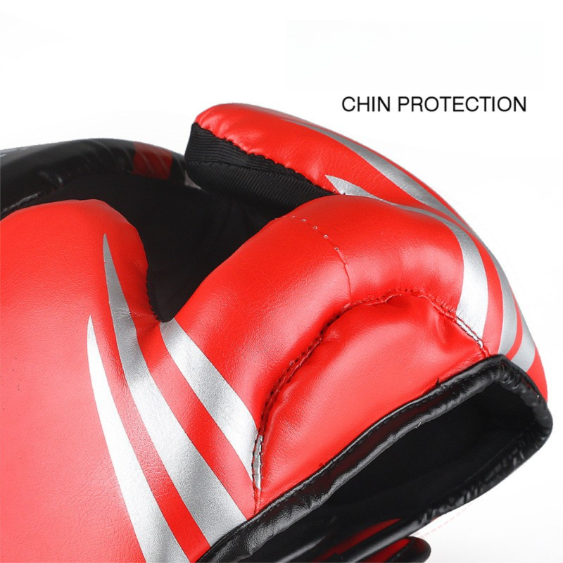 Thickened Full-Face Boxing Helmet, Competition Grade Headgear For Kids & Adults, Closed Type Protector For MMA & Muay Thai_voghion.com