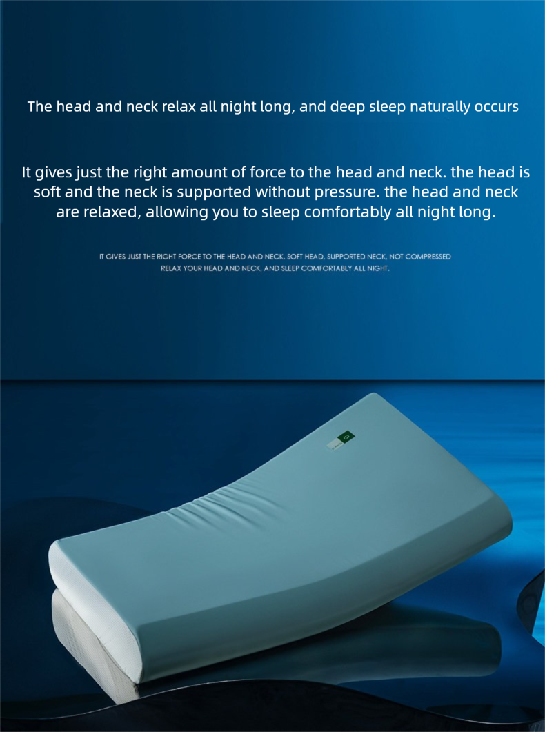 Deep Sleep Pillow Pro Memory Foam Pillow Neck Support Pillow_voghion.com