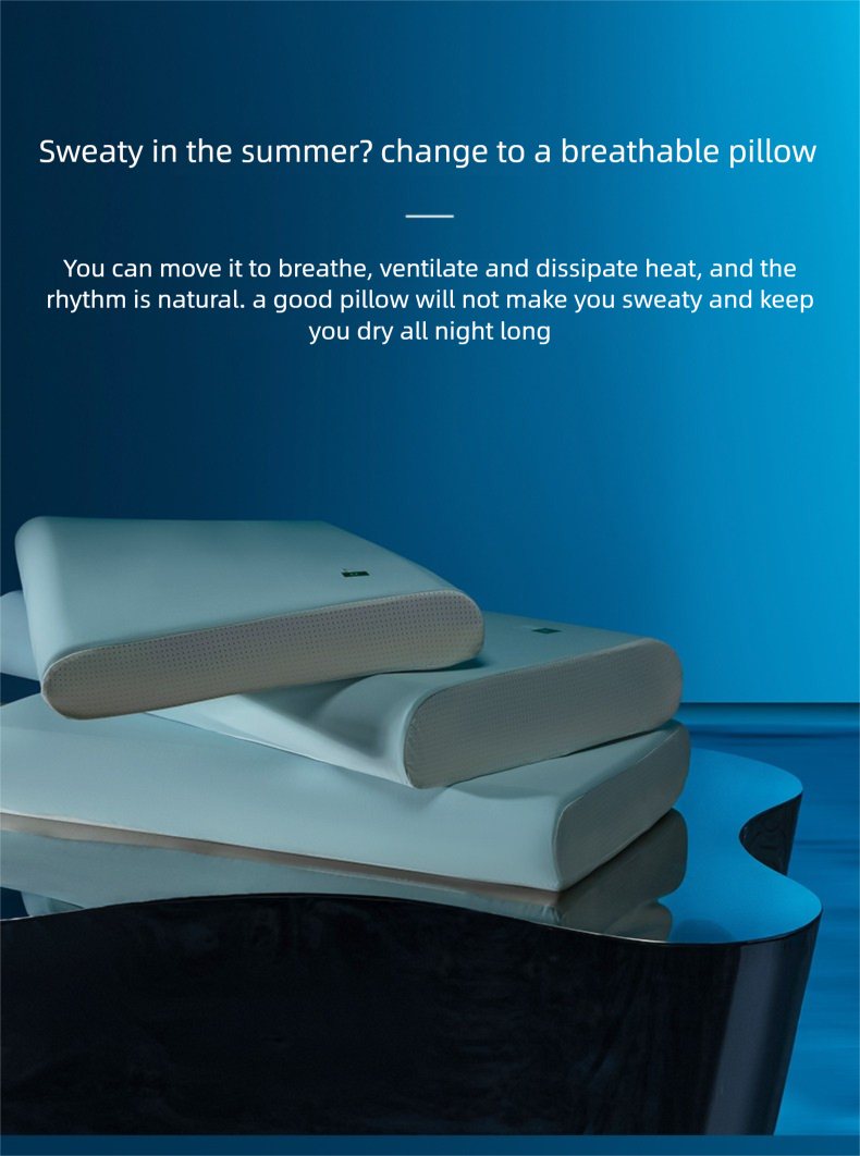 Deep Sleep Pillow Pro Memory Foam Pillow Neck Support Pillow_voghion.com