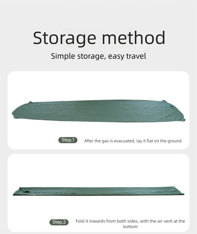 Opblaasbare campingmat voor één persoon waterdichte luchtmat_voghion.com