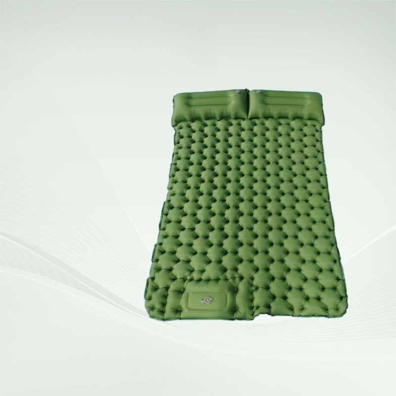 2-Person Inflatable Camping Mattress, Portable Waterproof Air Pad For Outdoor Camping, Travel & Car Use_voghion.com