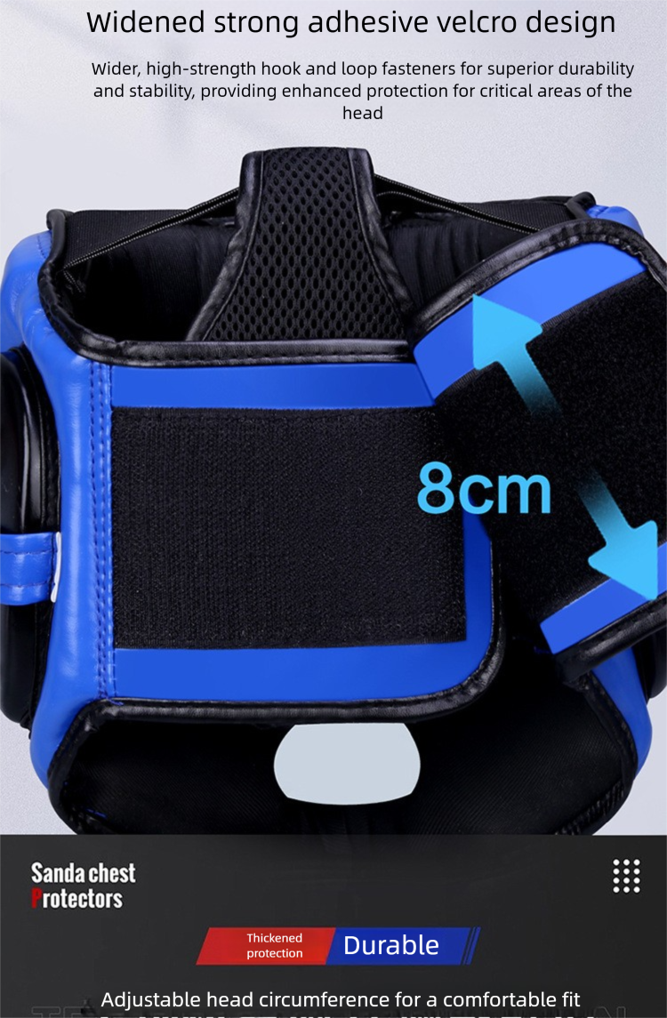 Thickened Full-face Boxing Helmet For Mma And Muay Thai Training_voghion.com