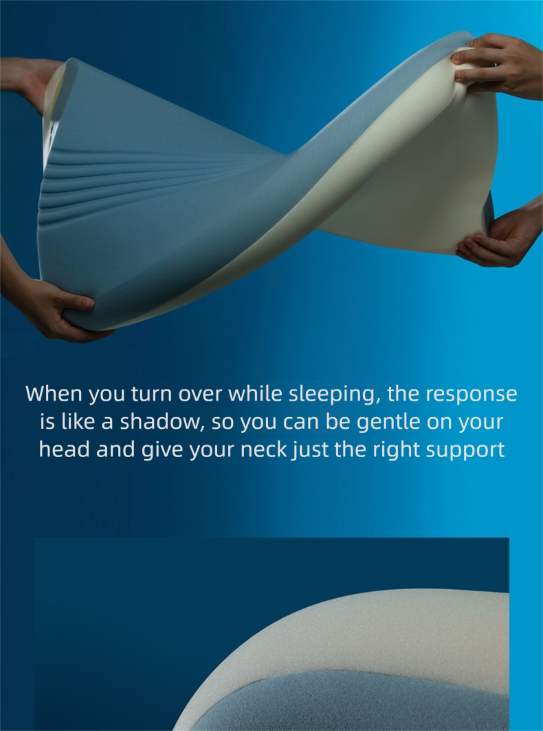 Deep Sleep Pillow Pro Memory Foam Pillow Neck Support Pillow_voghion.com