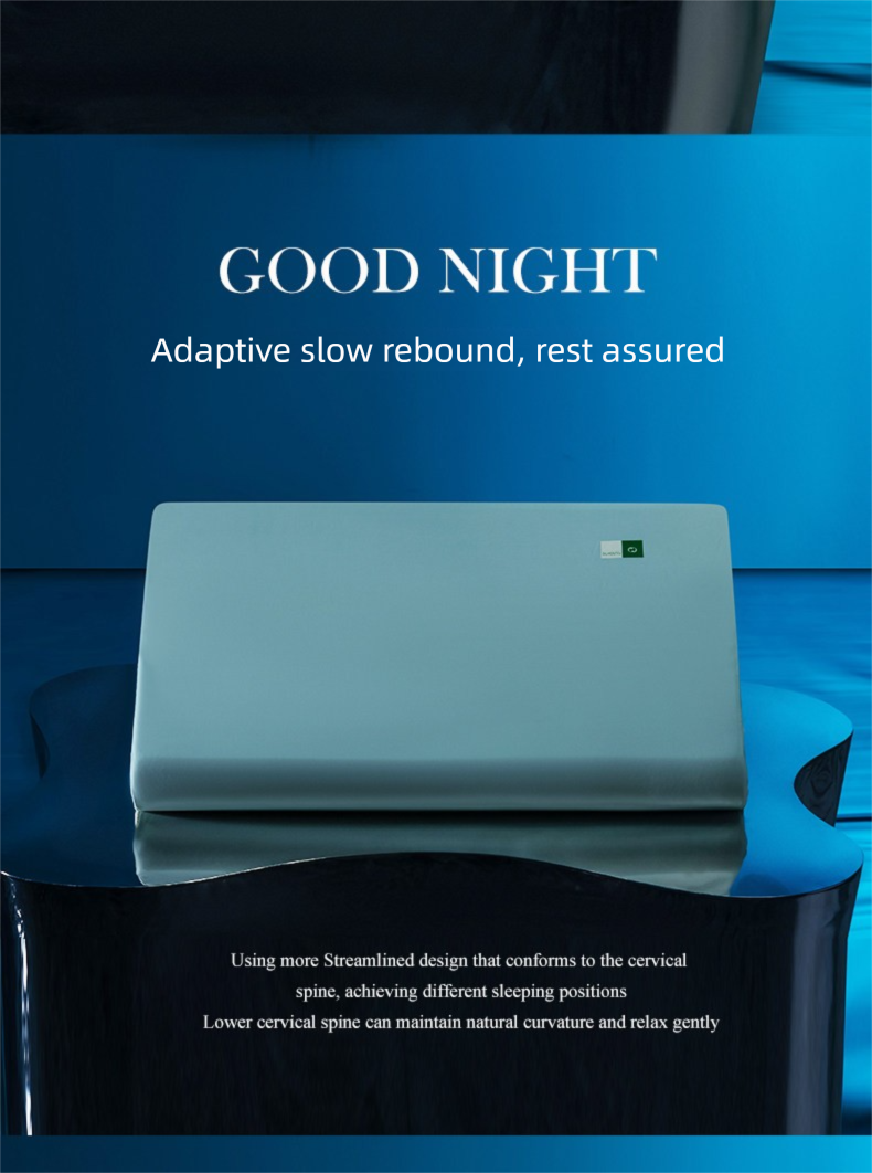 Deep Sleep Pillow Pro Memory Foam Pillow Neck Support Pillow_voghion.com