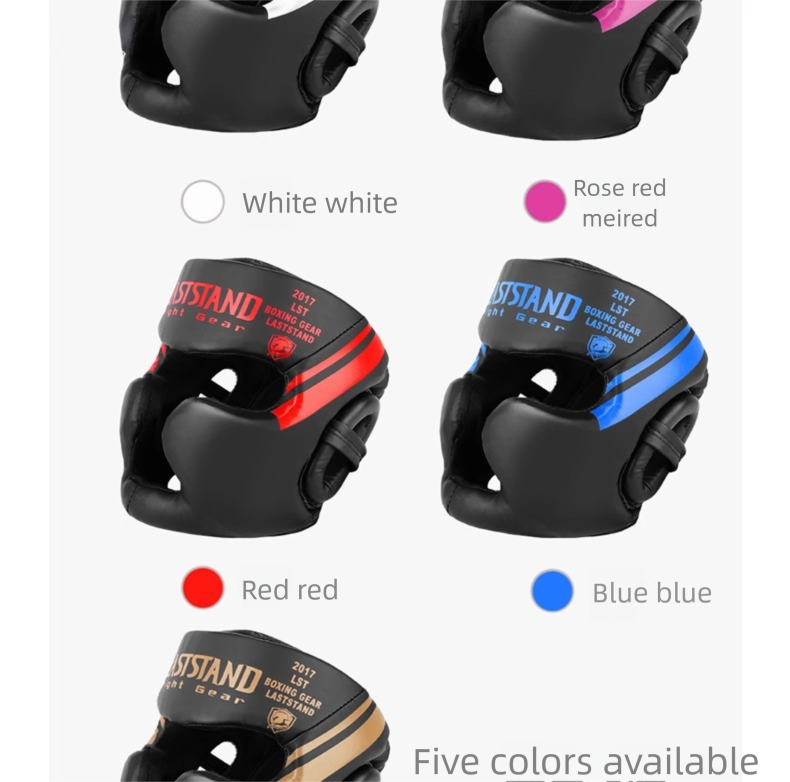 Profesionalus bokso šalmas su veido apsauga suaugusiems vaikams_voghion.com