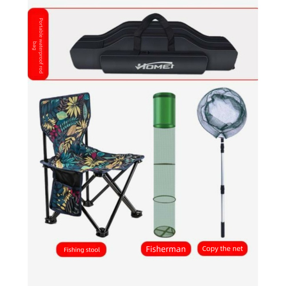 Professionele zeehengelset met molen en accessoires_voghion.com