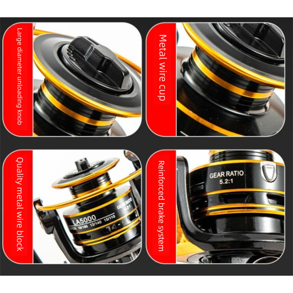 Professionele zeehengelset met molen en accessoires_voghion.com