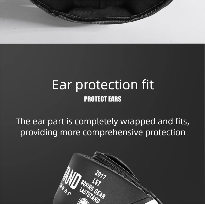 Profesionalus bokso šalmas su veido apsauga suaugusiems vaikams_voghion.com