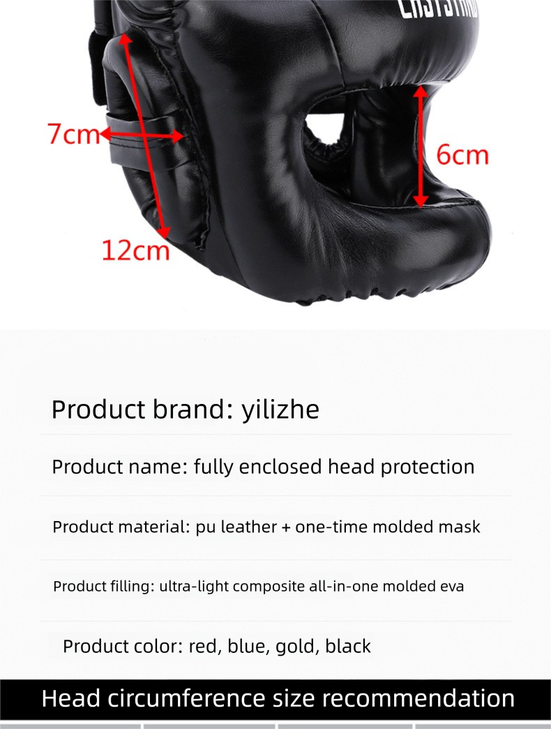 Boxhelm Mit Nasenschutz Für Mma Training Und Sparring_voghion.com