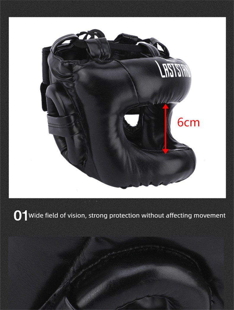 Boxhelm Mit Nasenschutz Für Mma Training Und Sparring_voghion.com