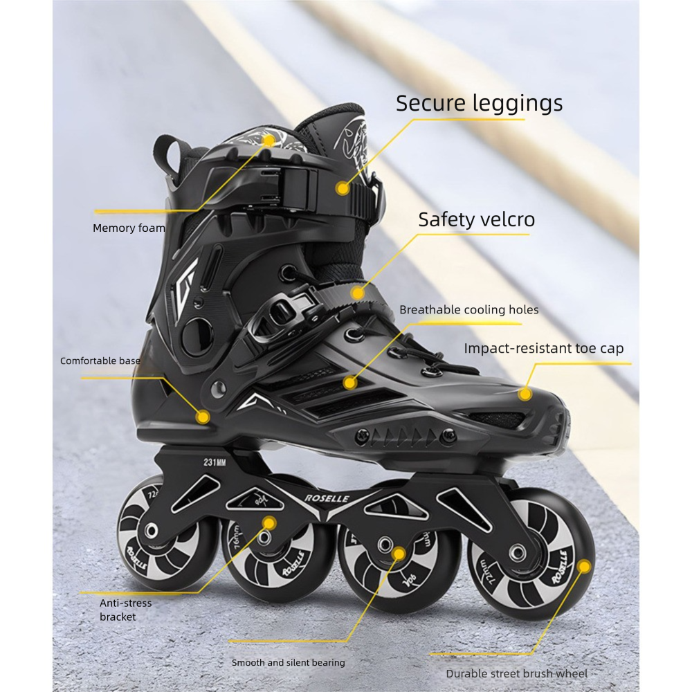 Inline-skates Für Erwachsene Einsteiger-rollschuhe Für Damen_voghion.com