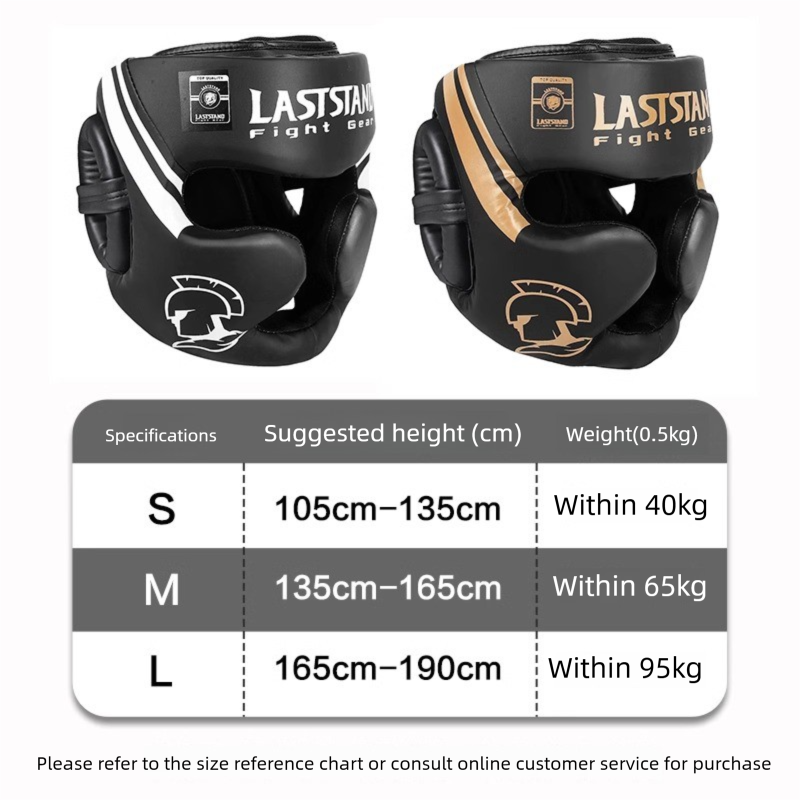 Professional Boxing & Martial Arts Headgear For Adults & Kids, Full Face & Chin Protection For Muay Thai, Sanda And Kickboxing_voghion.com