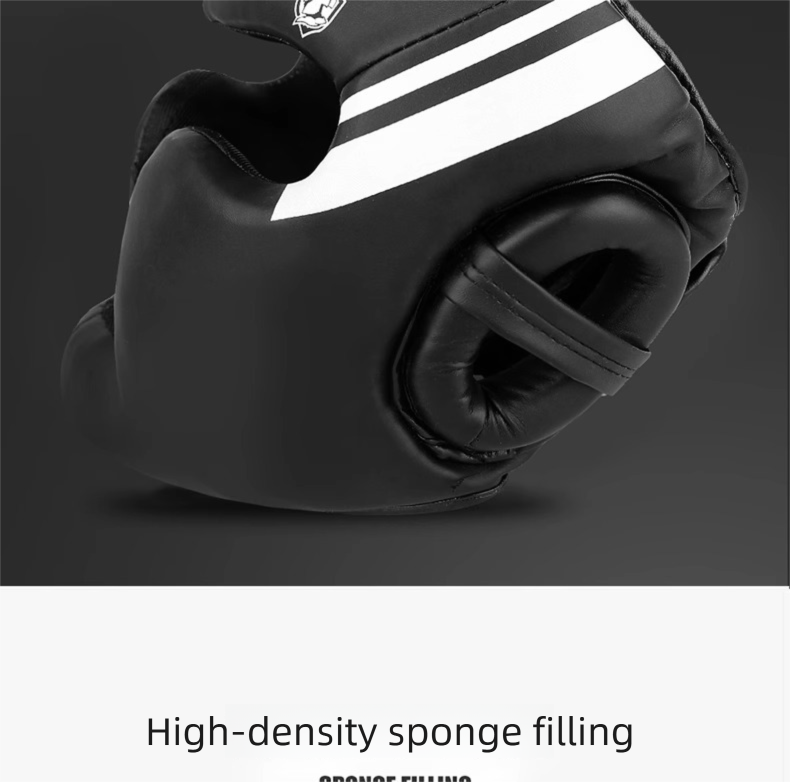 Profesionalus bokso šalmas su veido apsauga suaugusiems vaikams_voghion.com