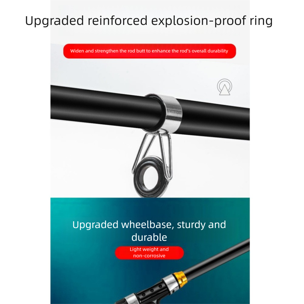 Professionele zeehengelset met molen en accessoires_voghion.com