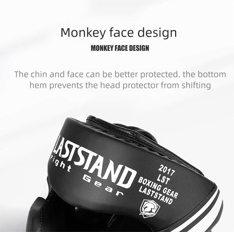 Profesionalus bokso šalmas su veido apsauga suaugusiems vaikams_voghion.com