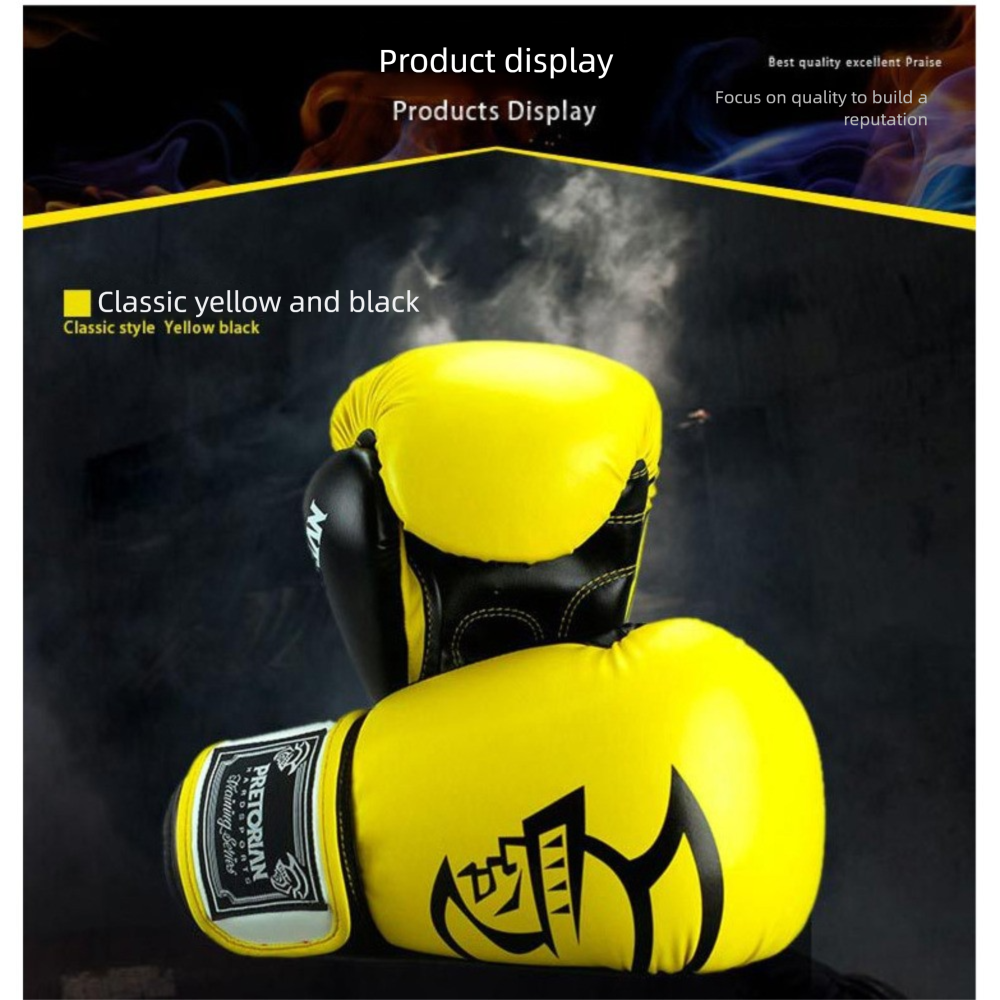 Luvas de boxe brasileiras pretorian para muay thai e kickboxing_voghion.com