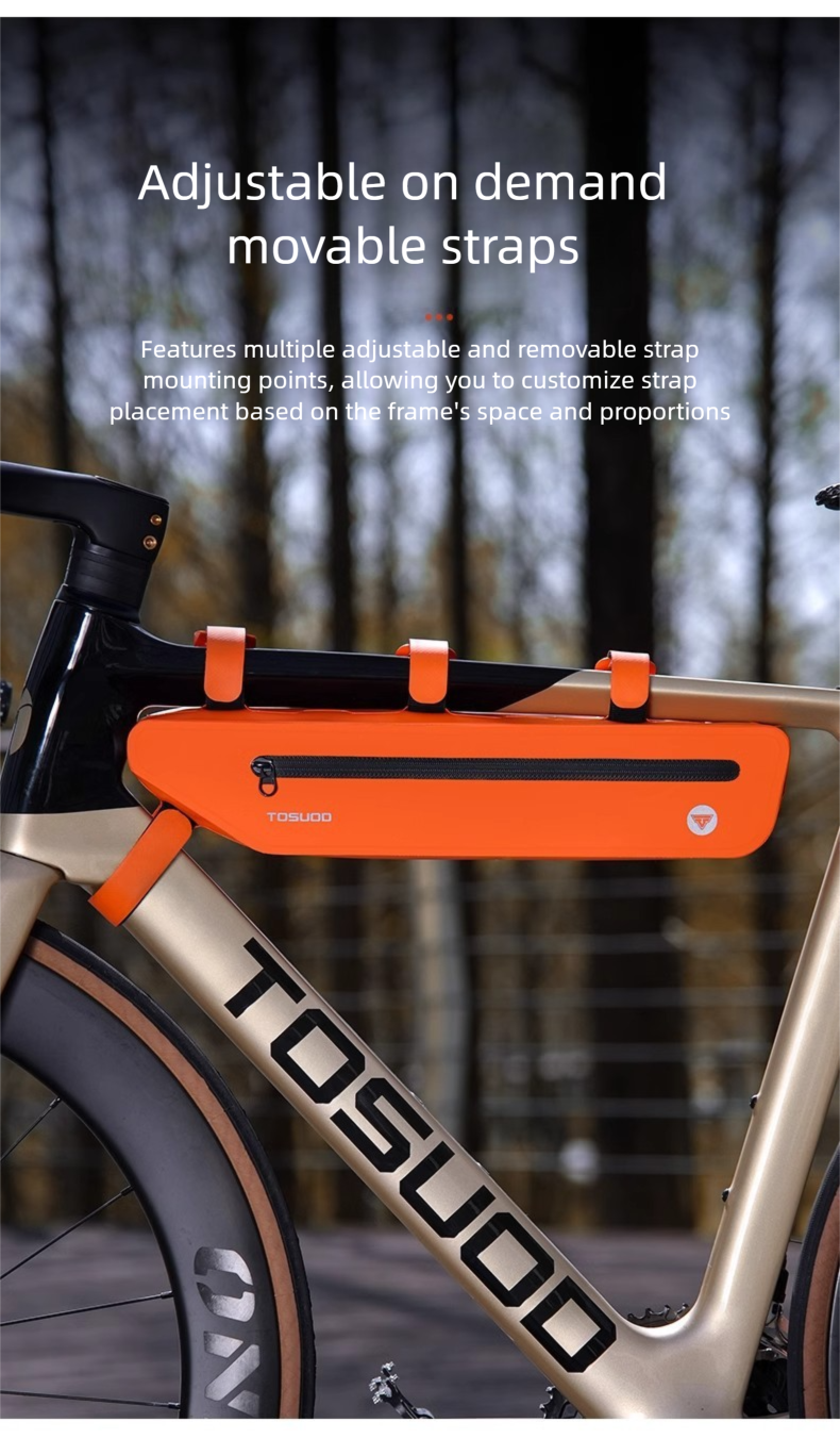 Ūdensizturīga velosipēda rāmja soma kalnu un šosejas velosipēdiem_voghion.com