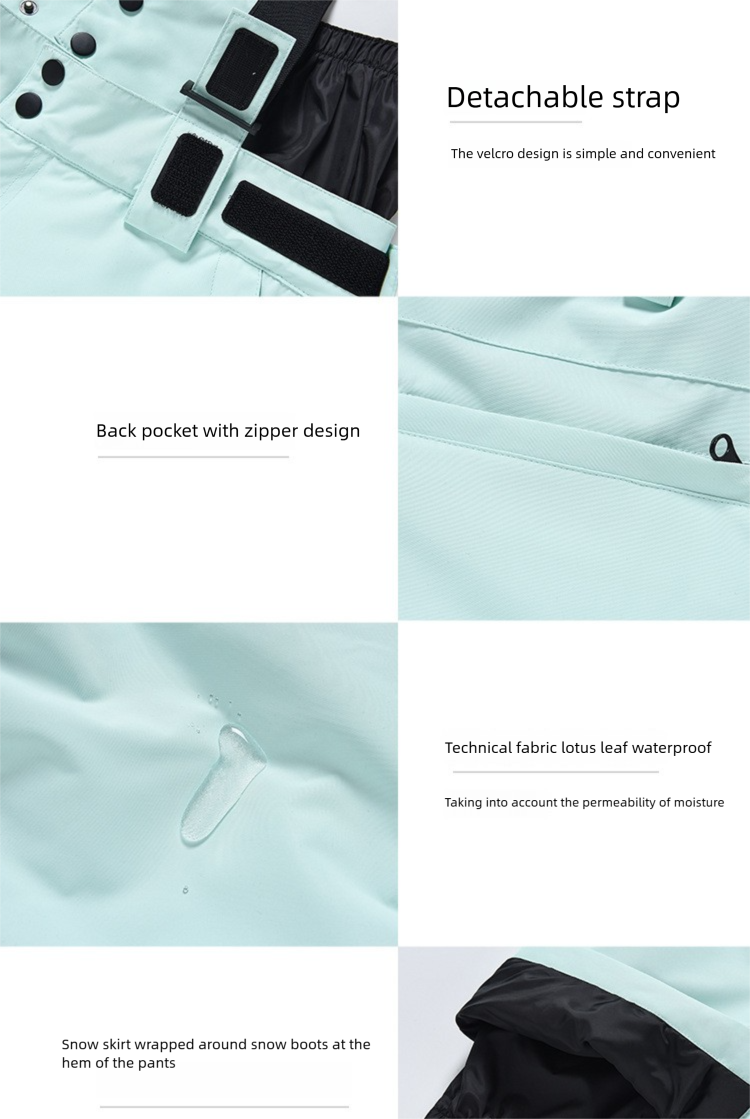 Unisex skipak winddicht waterdicht thermische snowboard set_voghion.com