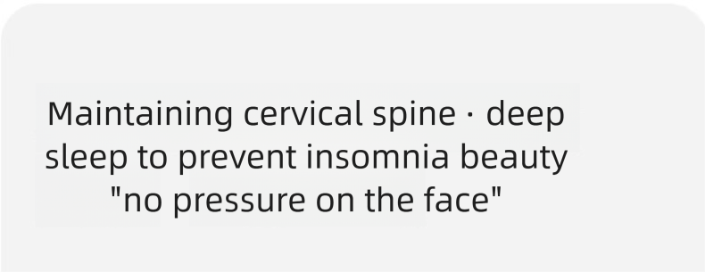 Ergonomic Neck Support Travel Pillow For Deep Sleep And Camping_voghion.com