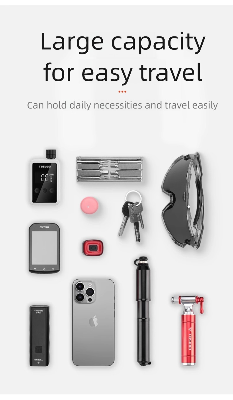 Ūdensizturīga velosipēda rāmja soma kalnu un šosejas velosipēdiem_voghion.com