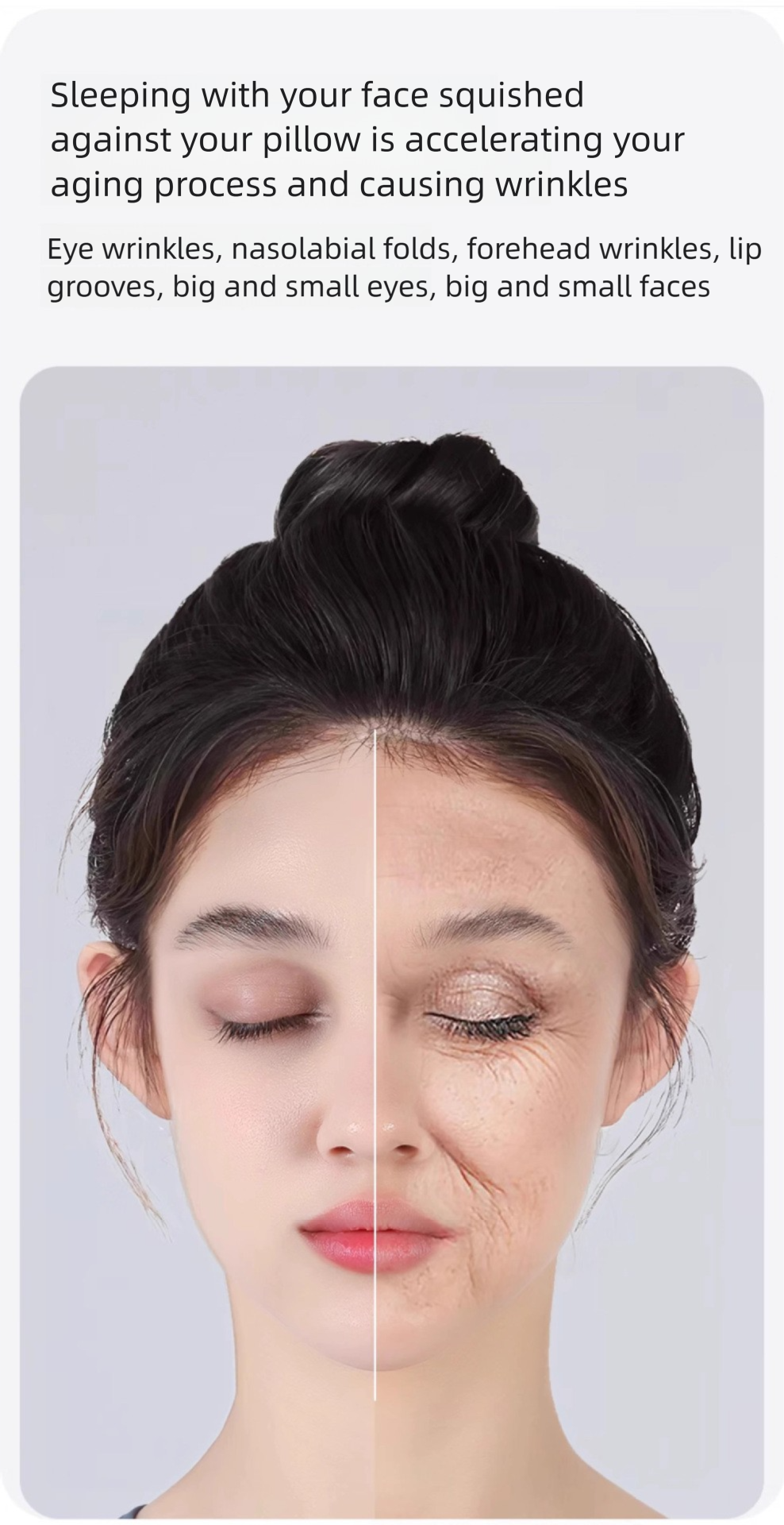 Ergonomic Neck Support Travel Pillow For Deep Sleep And Camping_voghion.com