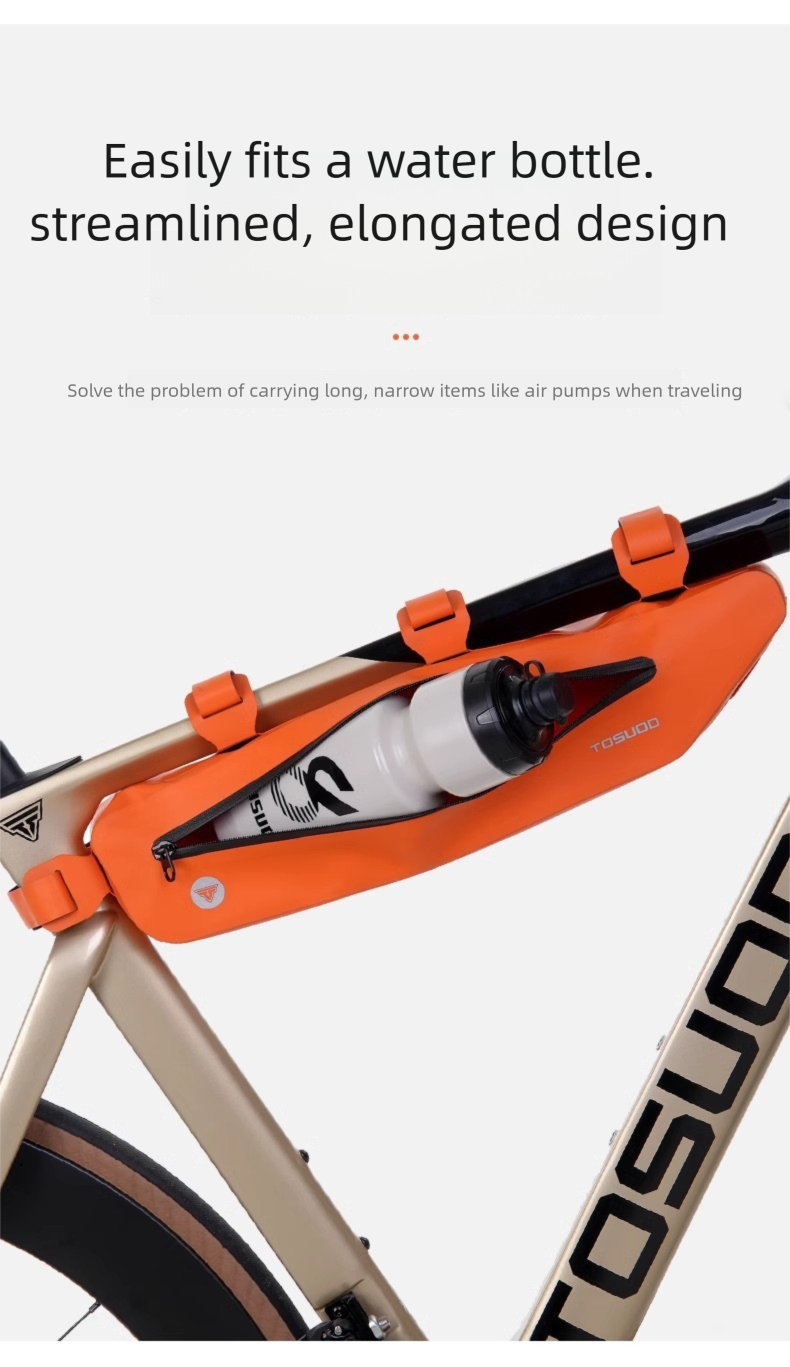 Ūdensizturīga velosipēda rāmja soma kalnu un šosejas velosipēdiem_voghion.com