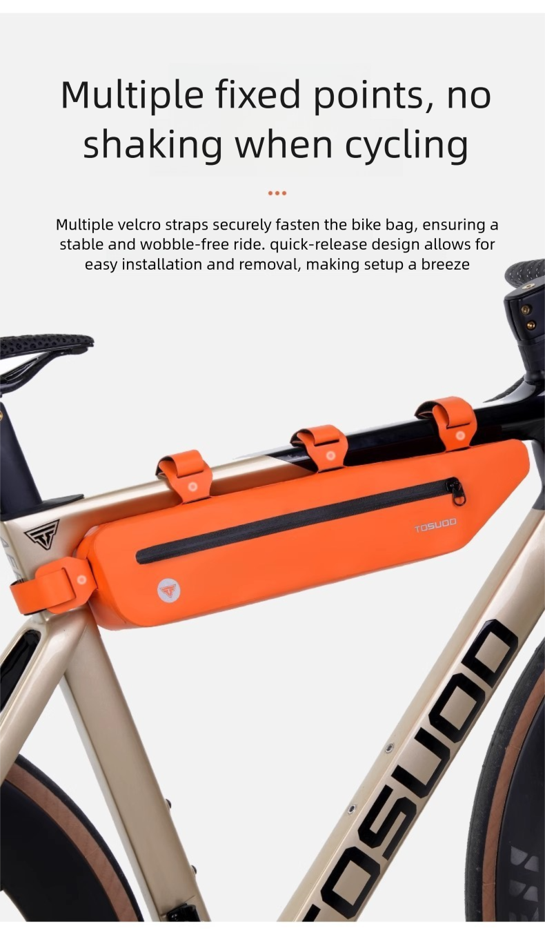 Ūdensizturīga velosipēda rāmja soma kalnu un šosejas velosipēdiem_voghion.com