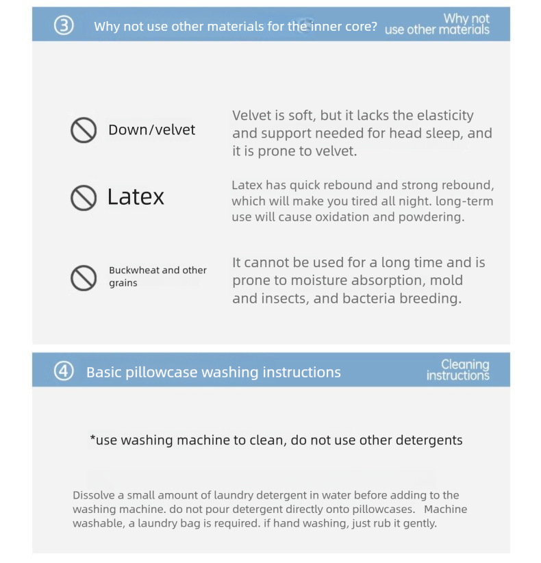 Ergonomic Neck Support Travel Pillow For Deep Sleep And Camping_voghion.com