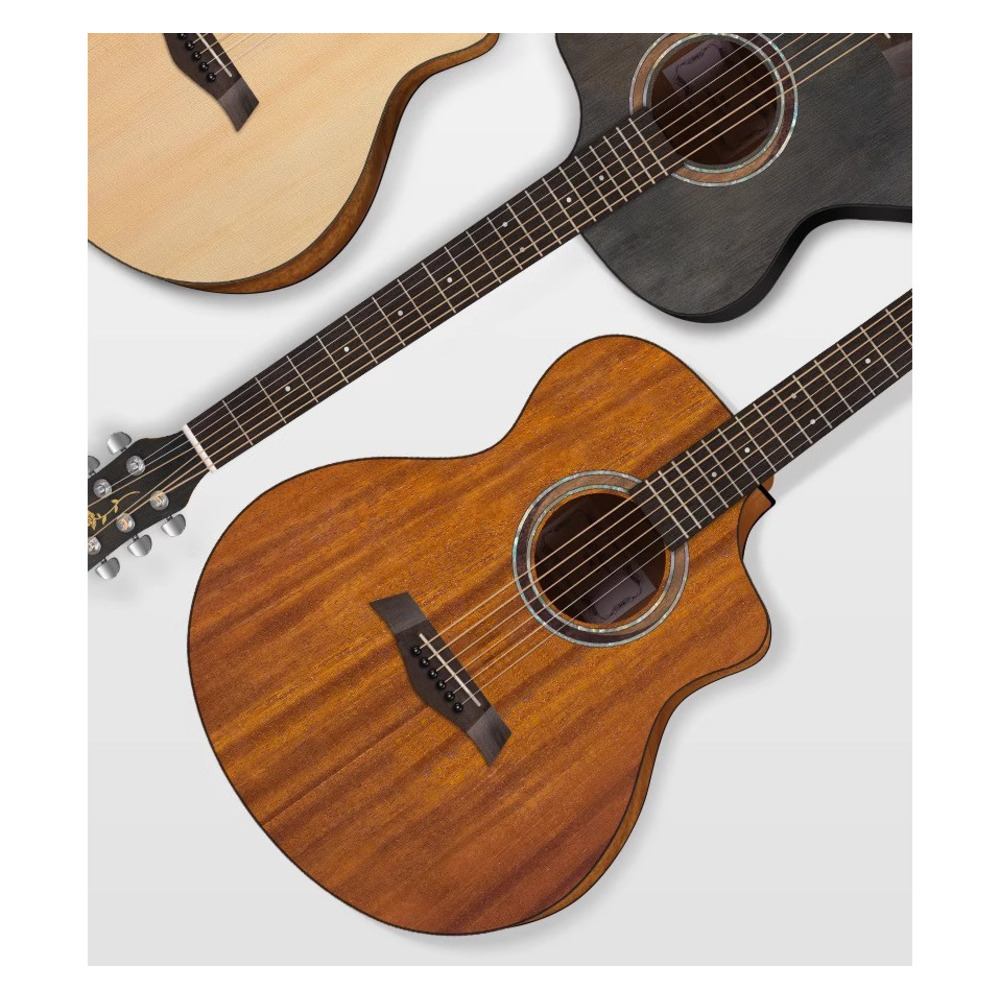 Beginner Acoustic Guitar: 40/41 Inch Solid Top, Ideal For Male & Female Student Players_desvips.com