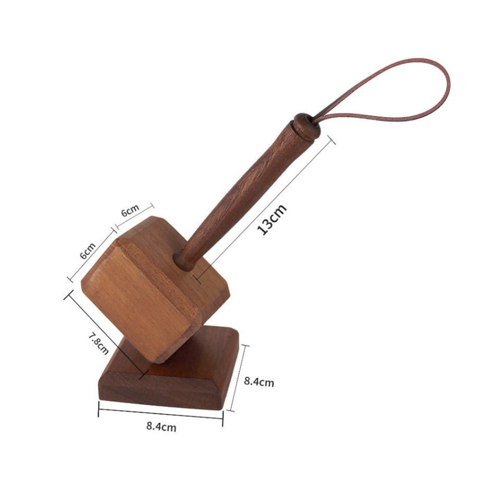 Abrebotellas martillo de thor abrelatas magnético de madera_voghion.com