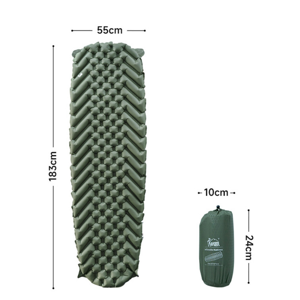 Opblaasbare campingmat voor één persoon waterdichte luchtmat_voghion.com