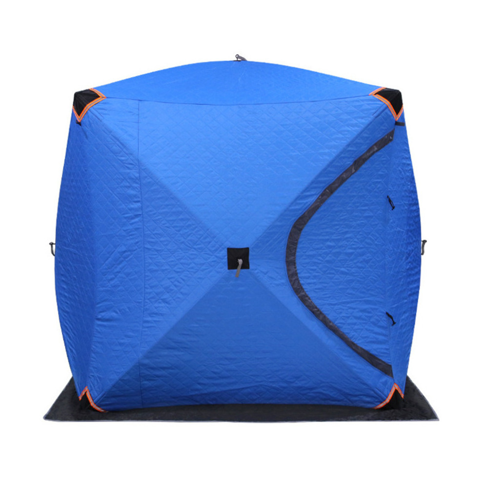 Outdoor Winter Ice Fishing Shelter, Thickened Insulated Portable Ice Shanty For Multi-Person Snow Fishing_voghion.com