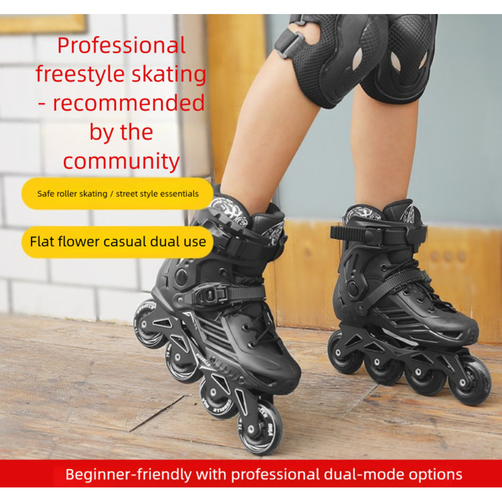 Luoshen Inlineskates für Erwachsene, Freestyle-Rollschuhe für Anfänger (Herren & Damen)_voghion.com