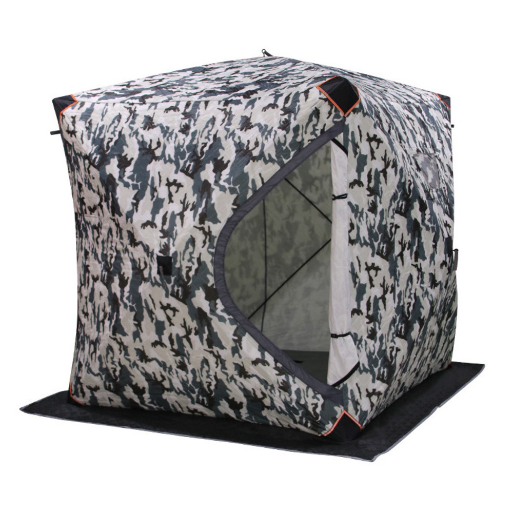 Outdoor Winter Ice Fishing Shelter, Thickened Insulated Portable Ice Shanty For Multi-Person Snow Fishing_voghion.com