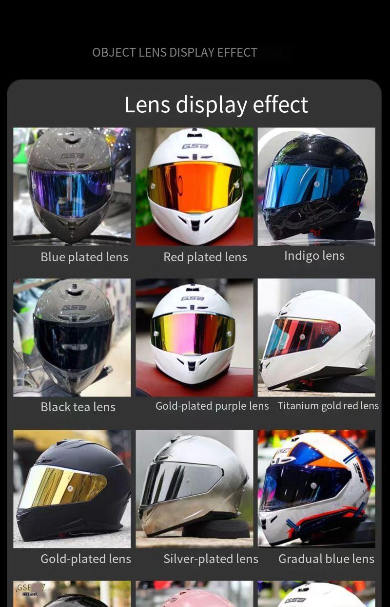GSB361 Motorfiets Heren en Dames, Integraalhelm met Bluetooth, Geschikt voor Alle Seizoenen, 3C Gecertificeerde Helm_voghion.com