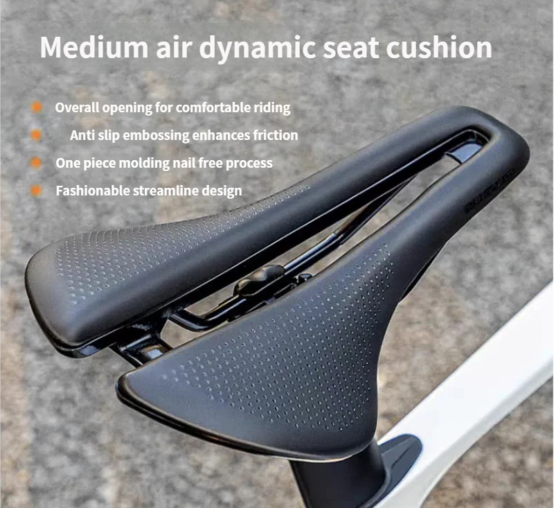 PLSELIS Bicycle Road Bike Short Nose Silicone Seat Cushion Anti-Slip Wear-Resistant Comfortable Riding Anti-Butt Pain_voghion.com